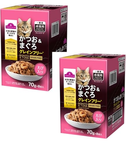 Amazon.co.jp: トップバリュ キャットフードパウチ かつお＆まぐろ